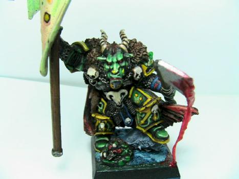 Nurgle Beastman Lord Standard Banner by unholy1