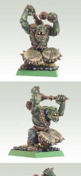 Orc Drummer by Chortos