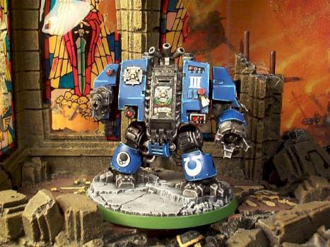 Ultramarine Dreadnought by brad