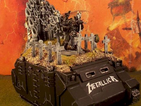 Slaanesh Noise Marine Metal Wagon by brad