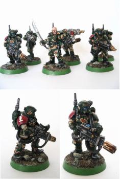 Inquisitorial Guards (Kasrkin) by Leo