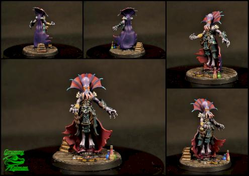 Squidman Arcanist by GrumpyKaiman