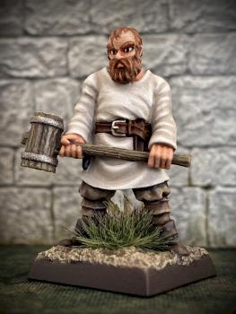Bretonnia Oathmark peasant by Tortus22
