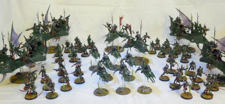 Dark eldar army wave 1 (2012) by Shi Vral