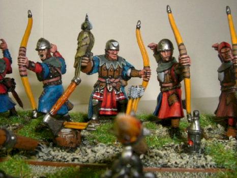 Bretonnian Bowman close up2 by theelfmaster