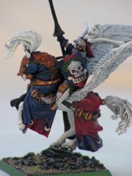 Empire Hero on Pegasus by marauding miniatures