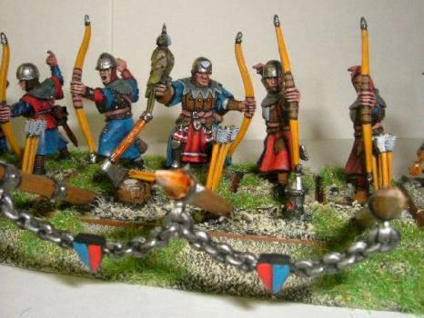 Bretonnian Bowman close up by theelfmaster