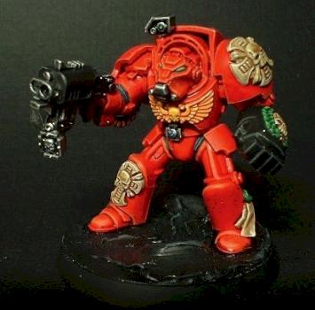 Blood Angel Terminator by Dunkpork