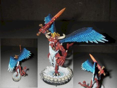 Daemon Prince (1st mini) by ashman
