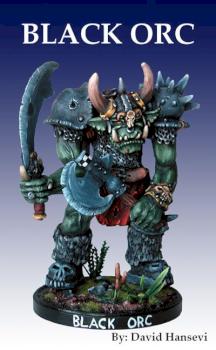 Super sculpey - Black Orc by lev trotskij