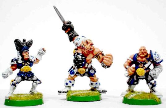 Bloodbowl Griff Oberwald, Morg and the Mighty Zug by scott summers