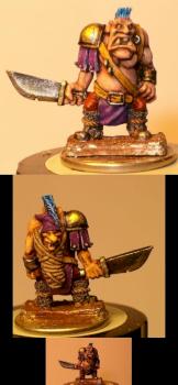 A tiny Ogre (Warmaster) by Lemminkäinen