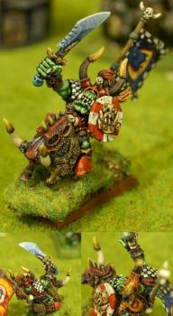 Orc Hero on Boar by Olly2000