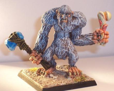 Converted Ogre Kingdoms Yeti by Darghan