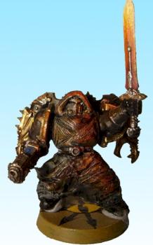 Chaos Space Marines Aspiring Champion by Temich