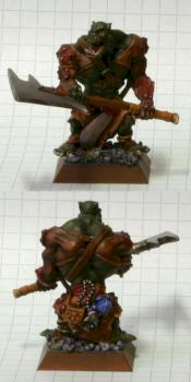 Jackal Warrior With Axe 1 by Wolf Larsen