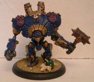 Warmachine Cygnar Ironclad by molejo