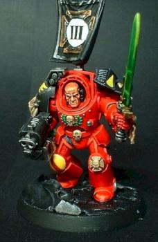 Blood Angel Sergeant by Dunkpork