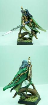 Héro Elfe Sylvain - Arme lourde by sceolan