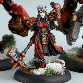 Sorscha and warjacks by rlgphoto