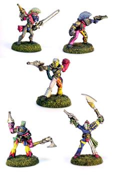Eldar Harlequins by baddog