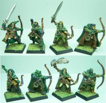 Forestiers Elfes Sylvains by sceolan