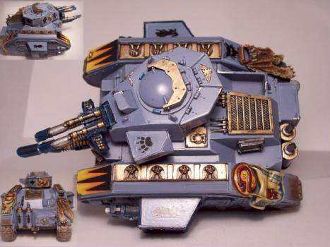 Space Wolves Exterminator by monkeigh