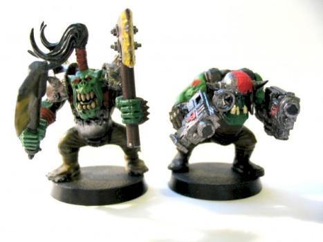 Two orks by SzurixHUN