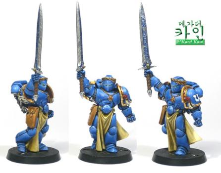 Space Marine Utramarine Champion by DKard Kain