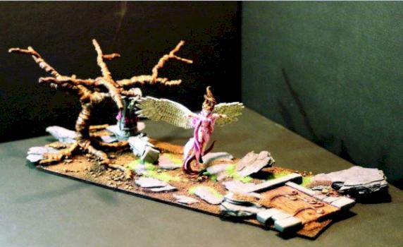 diorama angel warhammer by Altair III