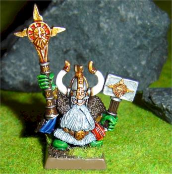 Warhammer Dwarf Runesmith, Kragg the Grim by Rahab