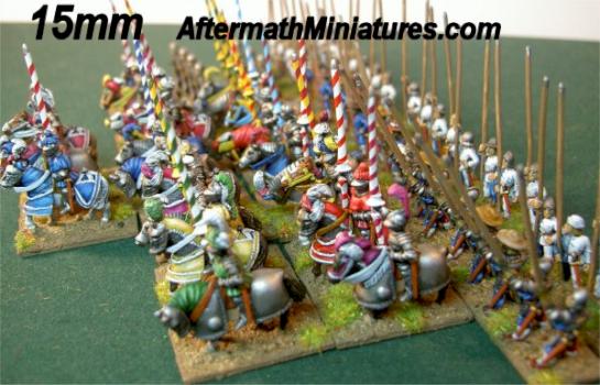 15mm french knights by Aftermath15mm
