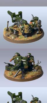 Imperial guard heavy support by sergeant sharpe