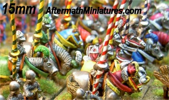 15mm french knights by Aftermath15mm