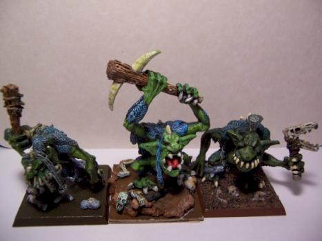 3 river trolls by Gobo