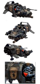 Space Wolves Land Speeder 03 by Javi