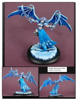 snow succubus by ALizardInCrimson