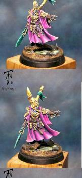 eldar farseer in  nmm by ARIAKAS