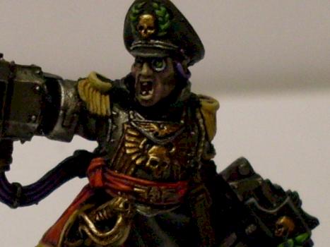Commissar Yarrick Close Up by millsmini