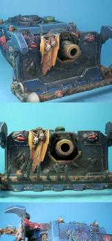 Thousand Sons Vindicator Siege Tank by Joarmurel