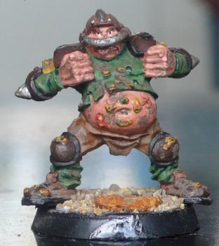 Bilerot Vomitflesh - Blood Bowl Human Mutant by Sparkles