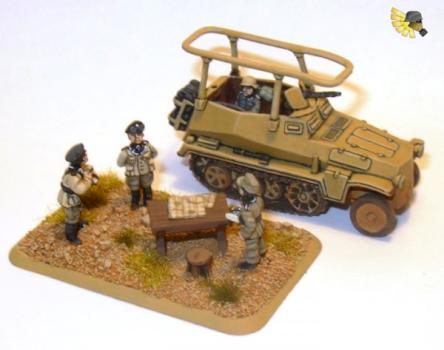 E. Rommel (Flames of war, 15mm) by Heresy