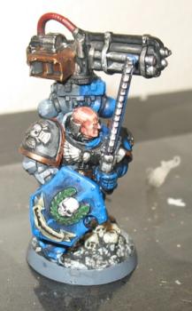 Void_Knight Tech Marine with Huge Blaster Thingy by cody5462