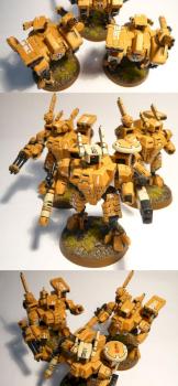 Tau Crisis Suit Team by sidestreaker