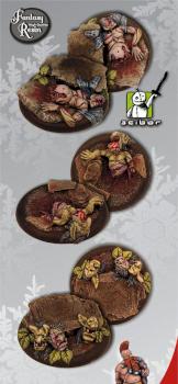 Scenic Bases from Scibor Monstrous Miniatures for 54mm by Scibor