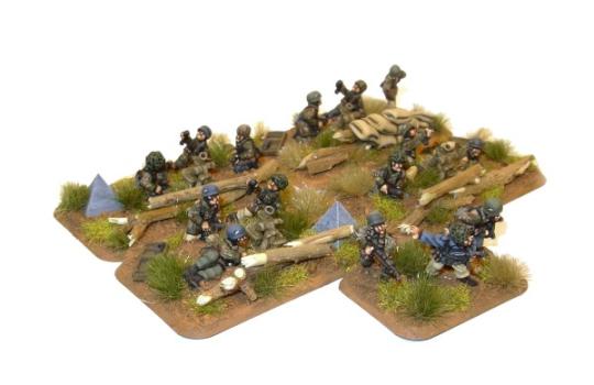 Fallschirmjager mortar (flames of war, 15mm) by Heresy