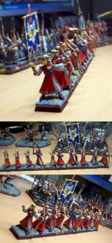 hight elve archers by charliess