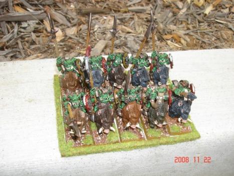 Orc Boar Boyz by terryanddeidra