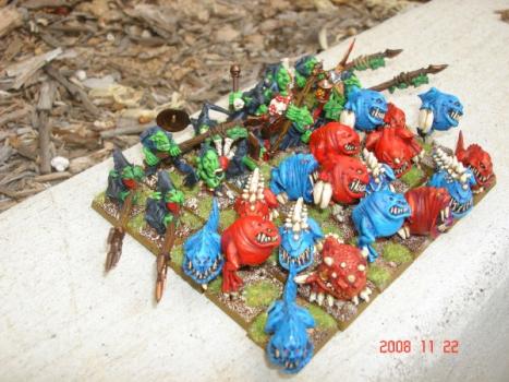 Squig Herds by terryanddeidra