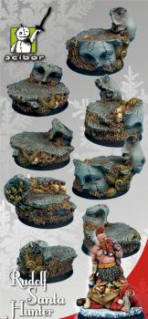 40mm Ancient Ruins bases 40mm from Scibor Monstrous Monsters by Scibor